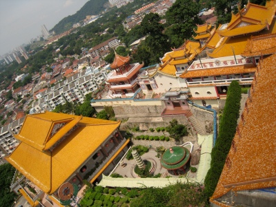 view from the top of the pagoda