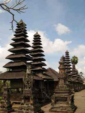 sample of Balinese architecture in Taman Ayun